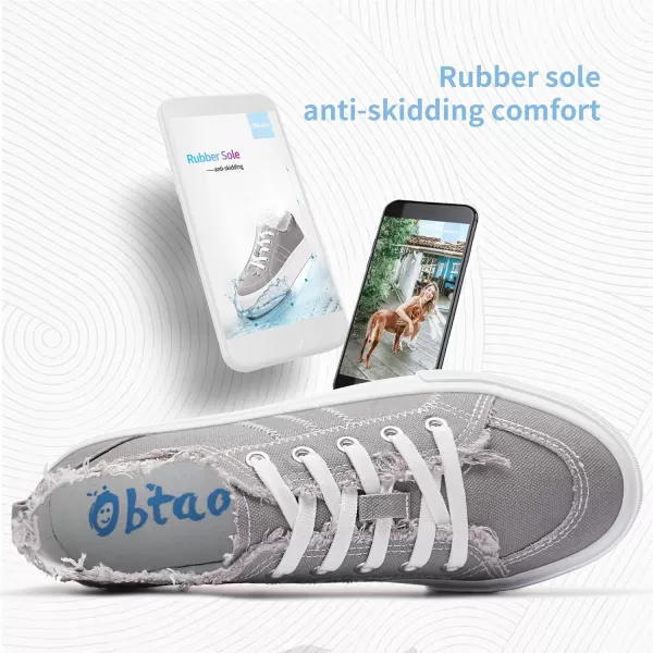 Obtaom Women Platform Canvas Sneakers White Comfort Play Fashion Sneakers Casual Lift Platform Lace Up Shoes Cute Low Top Walking Shoes for Lady