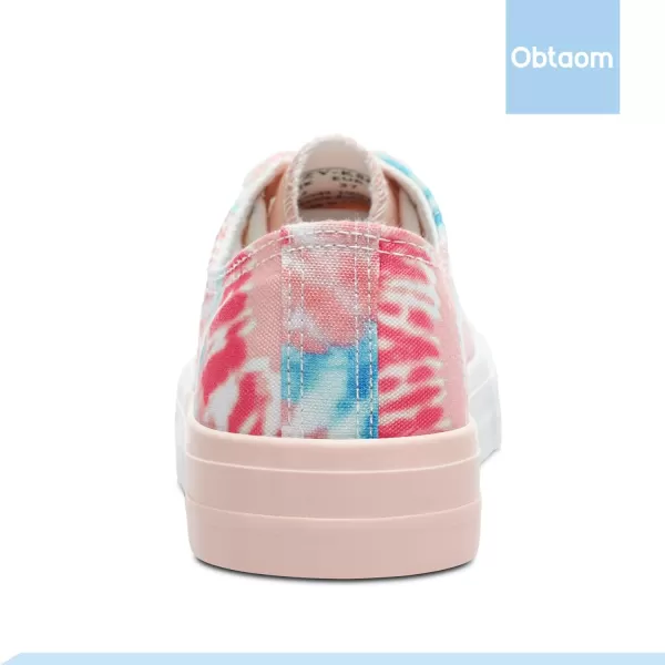 Obtaom Women’s Canvas Shoes Low Top Fashion Sneakers Slip on Walking Shoe