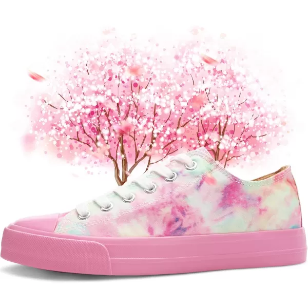 Obtaom Women’s Canvas Shoes Low Top Fashion Sneakers Slip on Walking Shoe
