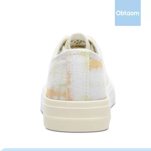 Obtaom Women’s Canvas Shoes Low Top Fashion Sneakers Slip on Walking Shoe