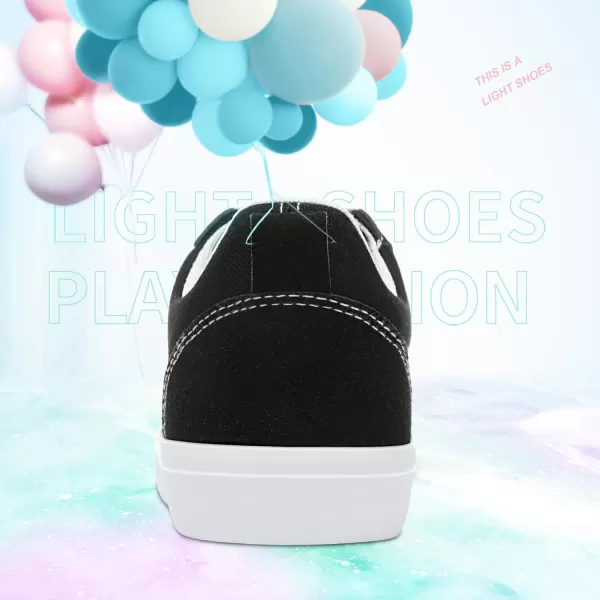 Obtaom Women's Canvas Sneakers Cute Lace up Fashion Sneaker Comfortable Skate Shoe for Lady Casual Tennis Flats