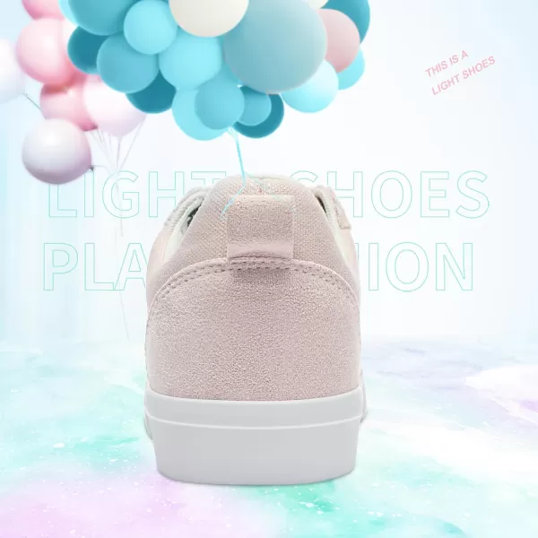 Obtaom Women's Canvas Sneakers Cute Lace up Fashion Sneaker Comfortable Skate Shoe for Lady Casual Tennis Flats
