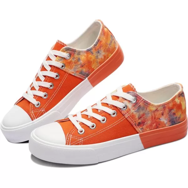 Obtaom Women’s Canvas Shoes Low Top Fashion Sneakers Slip on Walking Shoe