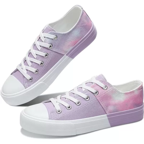 Obtaom Women’s Canvas Shoes Low Top Fashion Sneakers Slip on Walking Shoe