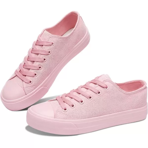 Obtaom Women’s Canvas Shoes Low Top Fashion Sneakers Slip on Walking Shoe