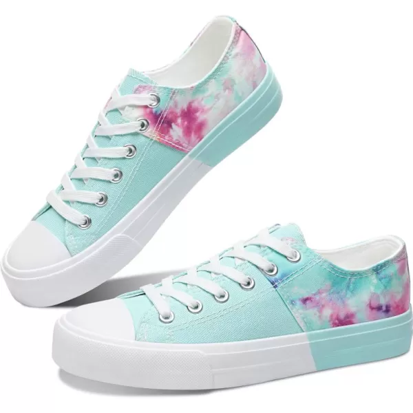 Obtaom Women’s Canvas Shoes Low Top Fashion Sneakers Slip on Walking Shoe