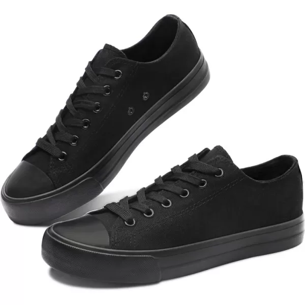 Obtaom Women’s Canvas Shoes Low Top Fashion Sneakers Slip on Walking Shoe