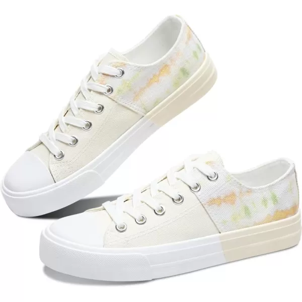 Obtaom Women’s Canvas Shoes Low Top Fashion Sneakers Slip on Walking Shoe