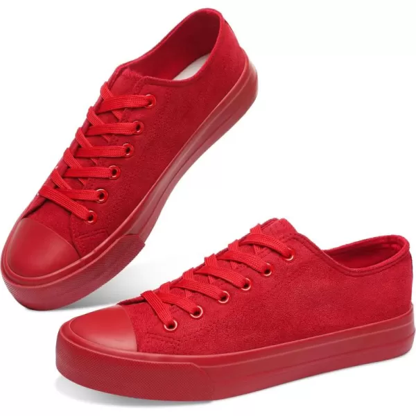 Obtaom Women’s Canvas Shoes Low Top Fashion Sneakers Slip on Walking Shoe