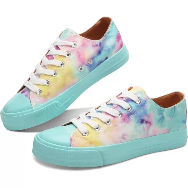 Obtaom Women’s Canvas Shoes Low Top Fashion Sneakers Slip on Walking Shoe