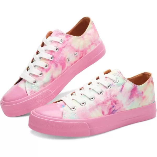 Obtaom Women’s Canvas Shoes Low Top Fashion Sneakers Slip on Walking Shoe