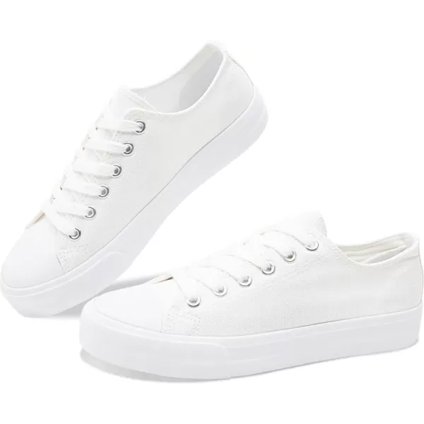 Obtaom Women’s Canvas Shoes Low Top Fashion Sneakers Slip on Walking Shoe