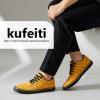 imagekufeiti Mens Canvas Black Casual Shoes Sneakers Low Top Lace Up Walking Shoes Sneakers for MenYellow