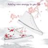 imagekufeiti Womens High Top Canvas Sneakers Canvas Shoes Lace up White Black Sneakers Casual Walking ShoesWf