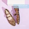 imageObtaom Mary Jane Flat Shoes Round Toe Ballet Flats for Women Dressy Fabric Business Flats Comfortable Classic Strap Flats for OfficeMulti