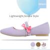imageObtaom Mary Jane Flat Shoes Round Toe Ballet Flats for Women Dressy Fabric Business Flats Comfortable Classic Strap Flats for OfficePurple