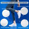 imagekufeiti White PU Leather Sneakers for Women Low Top Lace Up Tennis Shoes Womens Fashion Casual Shoes SneakersWhite