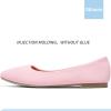 imageObtaom Round Toe Women Flat Shoes Slip on Girls Dress Black Ballet FlatsPink