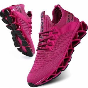 imageWomens Running Shoes Blade Tennis Walking Sneakers Comfortable Fashion Non Slip Work Sport Athletic Shoes