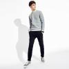 image:imagekufeiti Mens Canvas White Black Sneakers Shoes Low Top Lace Up Casual Walking Shoes SneakersGrey8