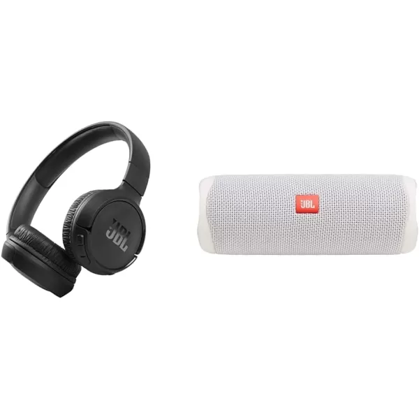 JBL Tune 510BT: Wireless On-Ear Headphones with Purebass Sound - Black