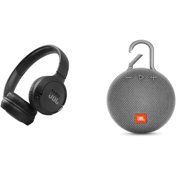 JBL Tune 510BT: Wireless On-Ear Headphones with Purebass Sound - Black