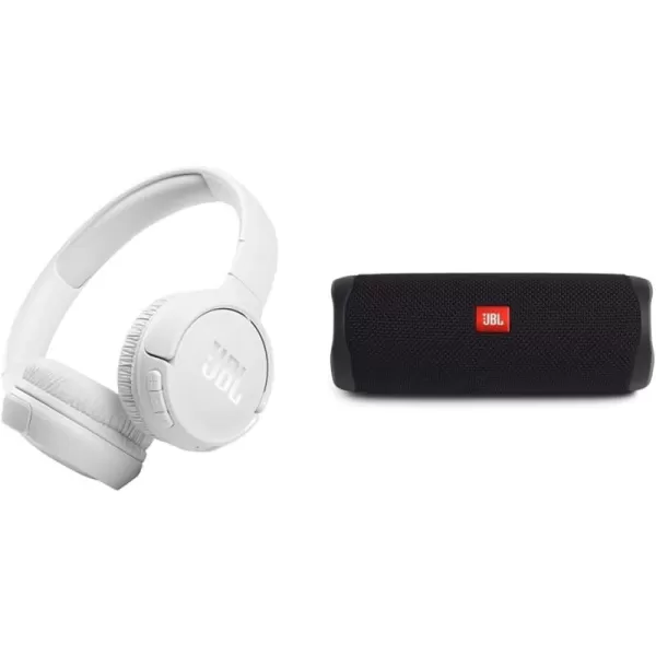JBL Tune 510BT: Wireless On-Ear Headphones with Purebass Sound - Black