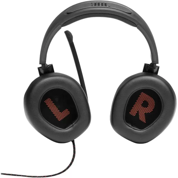 JBL Quantum 200 - Wired Over-Ear Gaming Headphones - Black, Large