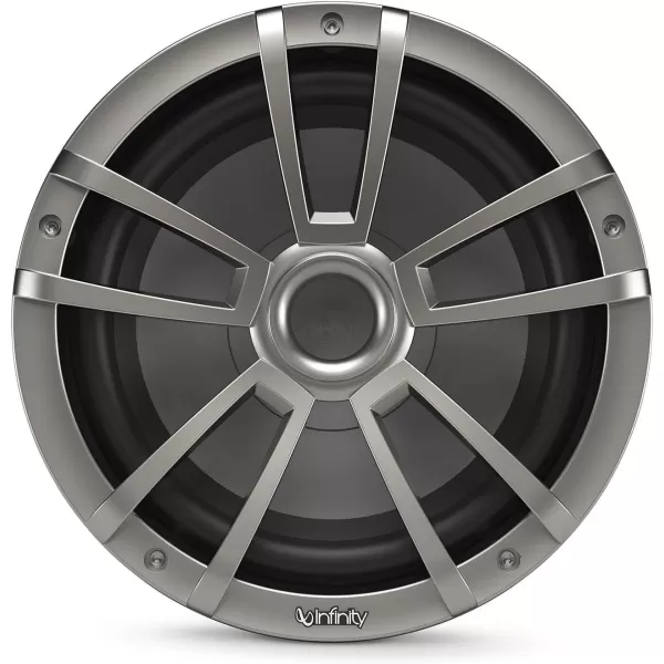 Infinity 1022MLT 10 Inch Marine RGB LED Subwoofer - Titanium