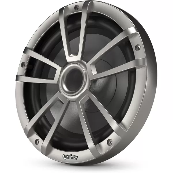 Infinity 1022MLT 10 Inch Marine RGB LED Subwoofer - Titanium