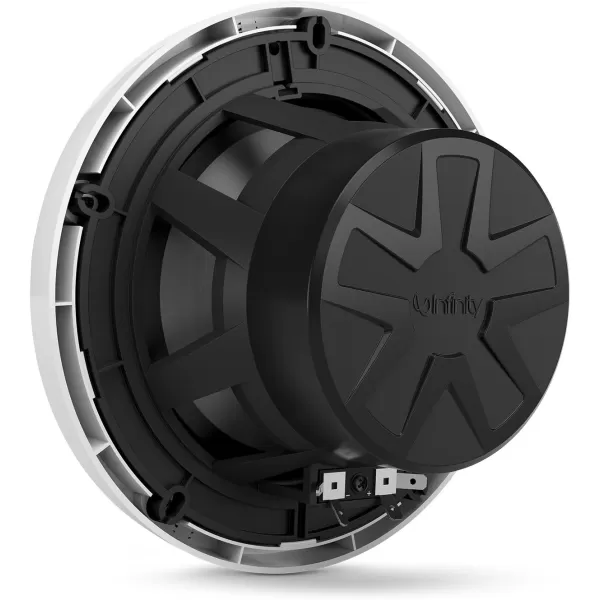 Infinity 622MLT Marine 6.5 Inch RGB LED Coaxial Speakers - Titanium