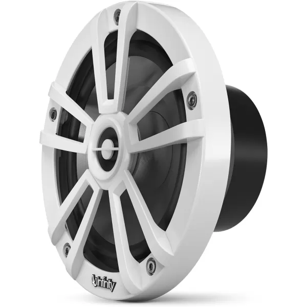 Infinity 622MLT Marine 6.5 Inch RGB LED Coaxial Speakers - Titanium