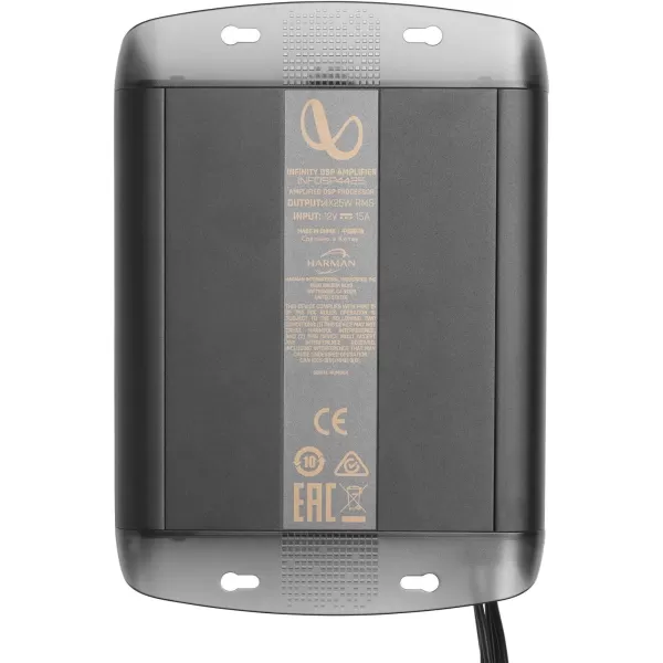 Infinity INFDSP4425 4x25 31Band DSP with Sub Output