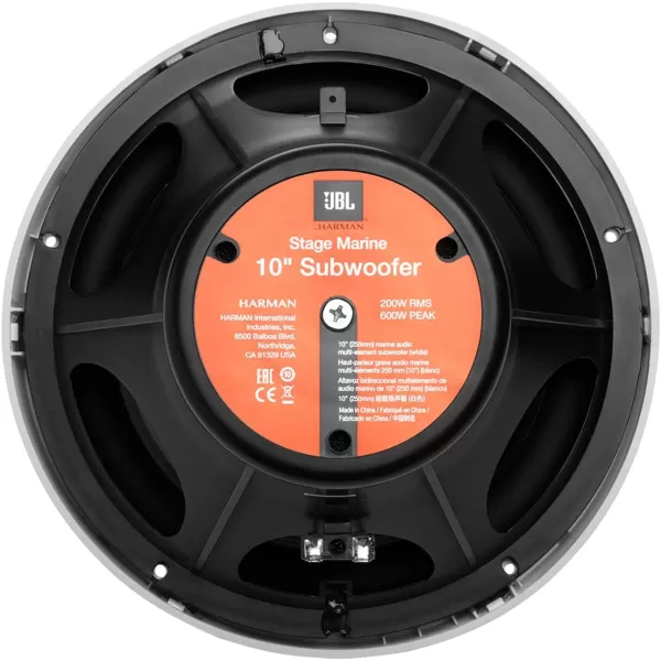 JBL 10"  marine audio multi-element subwoofer 200W – 