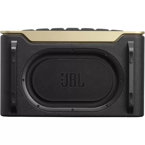 JBL Authentics 300 - Retro Style Wireless Bluetooth/Wifi Home Speaker, Built in Battery , Music Streaming Services via Built-in Wi-Fi, Built in Alexa and Google Assistant