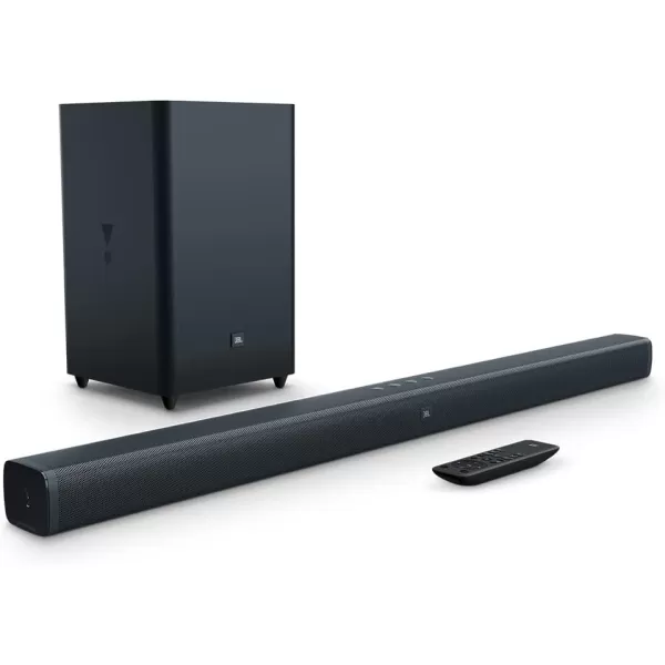 JBL Bar 2.1 Deep Bass  - 2.1 channel soundbar with wireless subwoofer , 300W Max output, Bluetooth enable 
