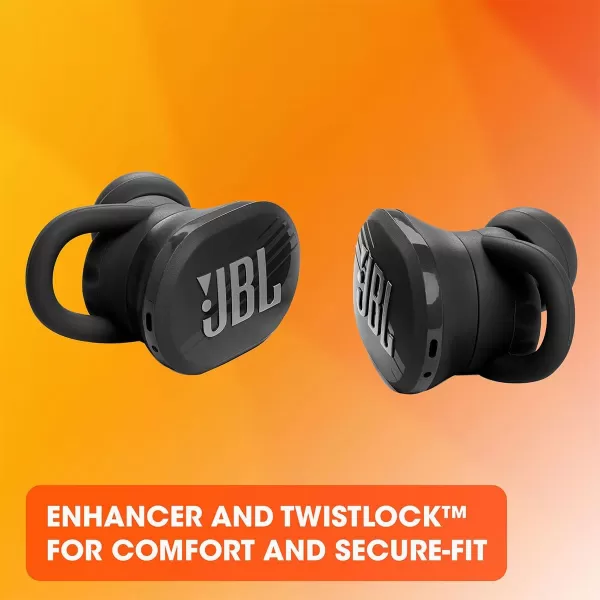 JBL Endurance Race TWS - Waterproof true wireless active sport earbuds, JBL Pure Bass Sound, Up to 30 hours of battery life, IP67 Waterproof and Dustproof, Ambient Aware &amp; TalkThru 