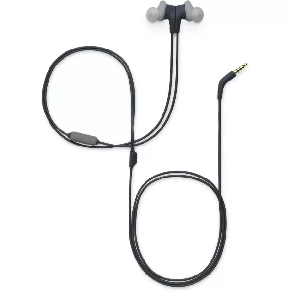 JBL Endurance Run 2 Wired - Waterproof Wired Sports in-Ear Headphones, Pure Bass Sound, Hands-free calls, Never hurt. Never fall out. 