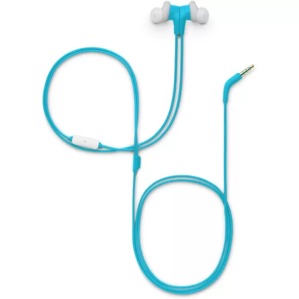 JBL Endurance Run 2 Wired - Waterproof Wired Sports in-Ear Headphones, Pure Bass Sound, Hands-free calls, Never hurt. Never fall out. 