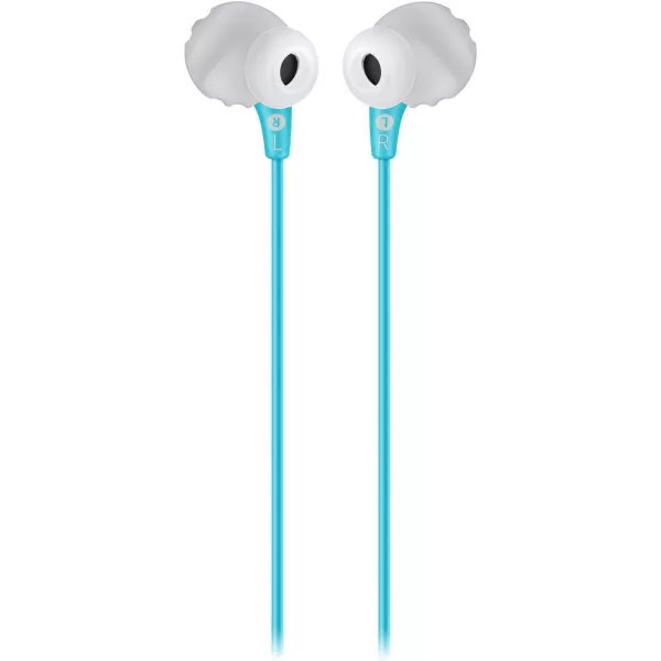 JBL Endurance Run 2 Wired - Waterproof Wired Sports in-Ear Headphones, Pure Bass Sound, Hands-free calls, Never hurt. Never fall out. 