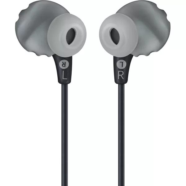 JBL Endurance Run 2 Wired - Waterproof Wired Sports in-Ear Headphones, Pure Bass Sound, Hands-free calls, Never hurt. Never fall out. 
