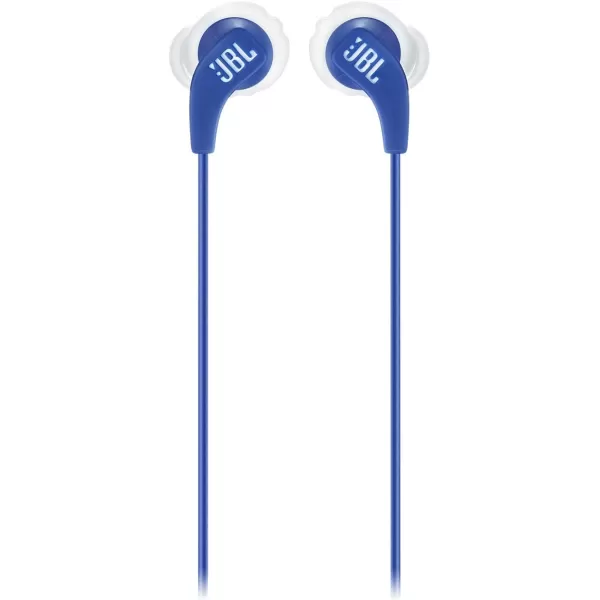 JBL Endurance Run 2 Wired - Waterproof Wired Sports in-Ear Headphones, Pure Bass Sound, Hands-free calls, Never hurt. Never fall out. 