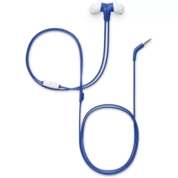 JBL Endurance Run 2 Wired - Waterproof Wired Sports in-Ear Headphones, Pure Bass Sound, Hands-free calls, Never hurt. Never fall out. 