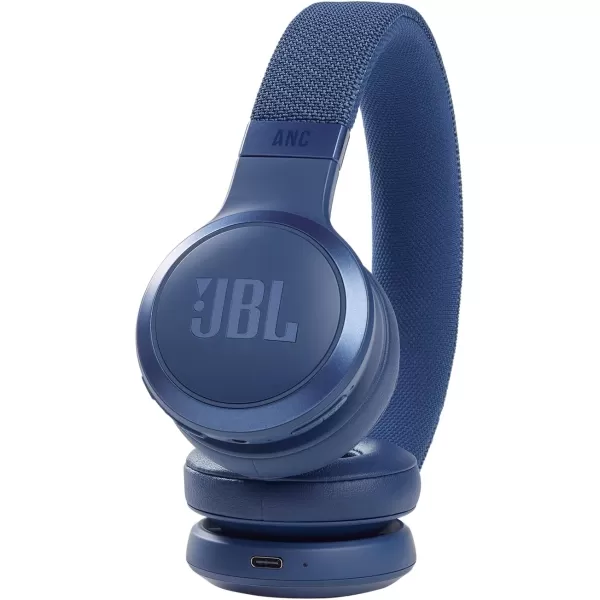 JBL Live 460NC - Wireless On-Ear Noise Cancelling Headphones with Long Battery Life and Voice Assistant Control - Black, Medium