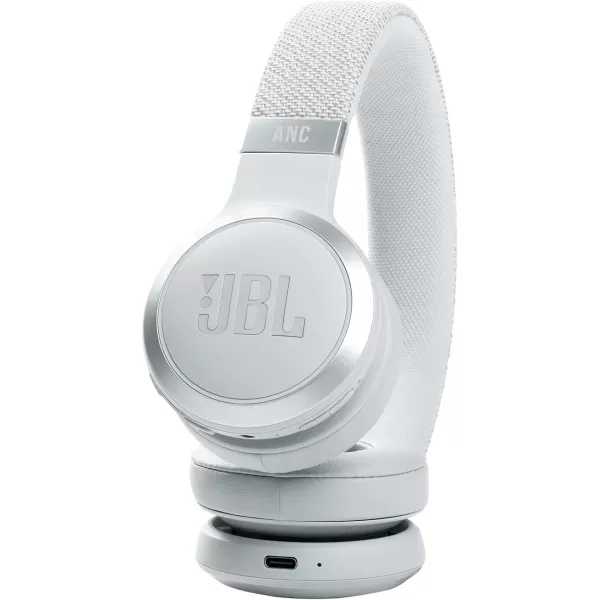 JBL Live 460NC - Wireless On-Ear Noise Cancelling Headphones with Long Battery Life and Voice Assistant Control - Black, Medium