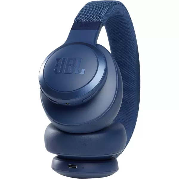 JBL Live 660NC - Wireless Over-Ear Noise Cancelling Headphones with Long Lasting Battery and Voice Assistant - Black, Medium