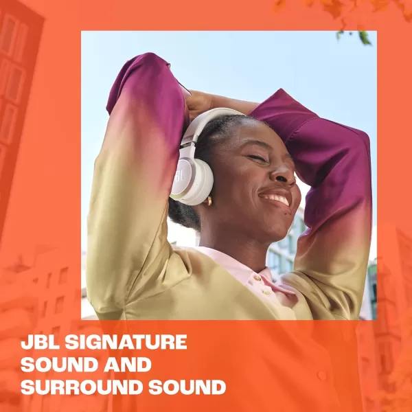 JBL Live 670NC - Wireless On-Ear Headphones with Adaptive Noise Cancelling with Smart Ambient, Up to 65H battery life with speed charge, Lightweight, comfortable and foldable design 