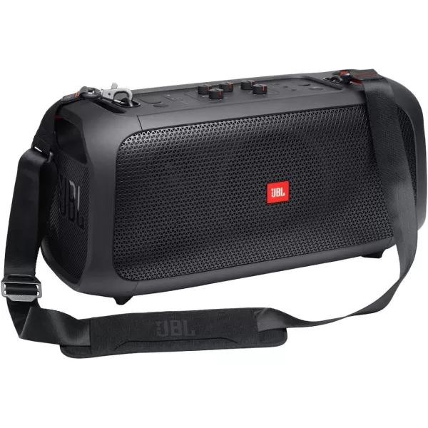 JBL PartyBox On-The-Go Powerful Portable Bluetooth Party Speaker with Dynamic Light Show, black