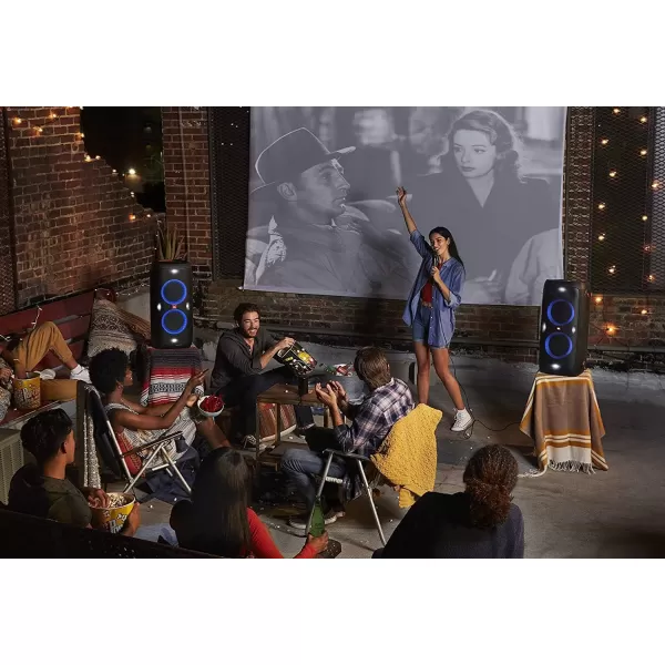 JBL Partybox 310 - Portable Party Speaker with Long Lasting Battery, Powerful JBL Sound and Exciting Light Show,Black