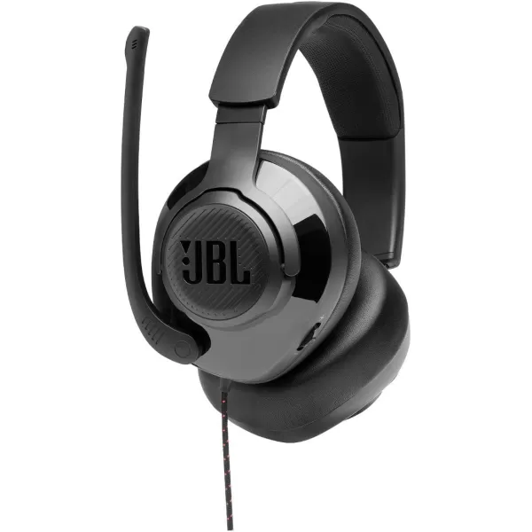 JBL Quantum 300 - Wired Over-Ear Gaming Headphones with JBL Quantum Engine Software - Black, Large